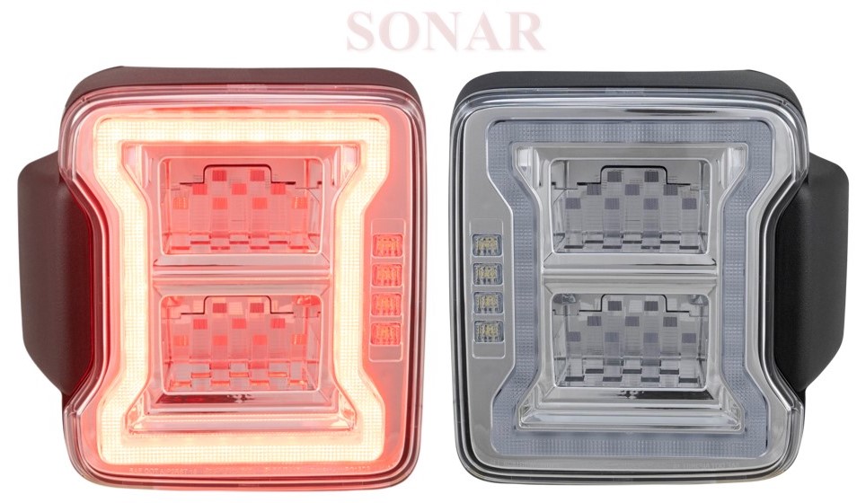 CV WRANGLR '18-Up, LED Tail Light (For OE Halogen Tail Light) (US Type)