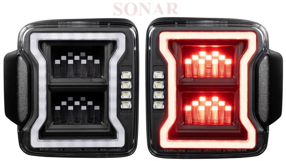 CV WRANGLR '18-Up, LED Tail Light (For OE LED W/ BLIS) (US Type)
