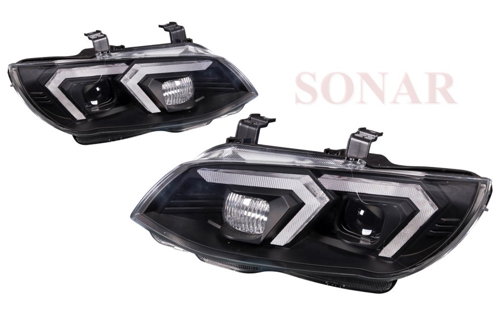 BM E-92 '10-'13, Full LED Headlight, Projector Headlight W/HI-LO, Sequential Indicator, DRL Function (For OE HID W/O AFS) (EURO Type)
