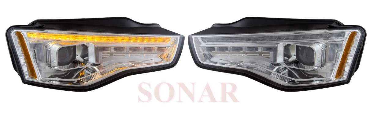 AD A-5 '13-'16, Projector W/HI-LO, Sequential Indicator, DRL Function (For OE HID W/O AFS) (US Type)