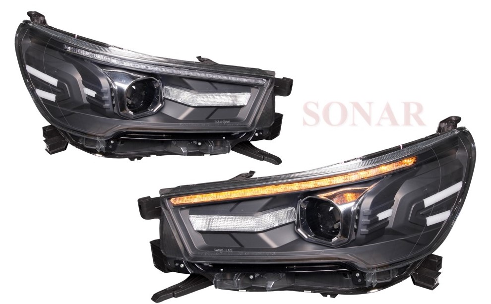 TY HLX (RE-VO) '20-Up, LED Projector Headlight, W/High-Low, Sequential Indicator, DRL Function (For OE Halogen Headlight) (US&EURO Type)
