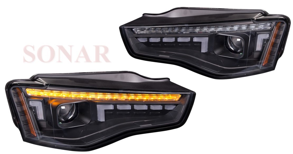 AD A-5  '13-'16, LED Projector W/HI-LO, Sequential Indicator, DRL Function (For OE HID W/O AFS) (US Type)