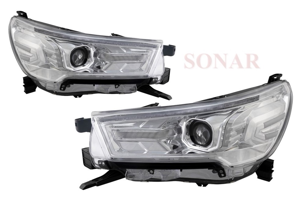 TY HLX (RE-VO) '20-Up, LED Projector Headlight, W/High-Low, Sequential Indicator, DRL Function (For OE Halogen Headlight) (US&EURO Type)