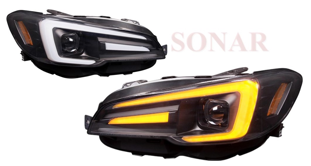 SB W.R.X '18-'21, LED Projector Headlight W/HI-LO, Sequential LED Indicator, DRL Function (For OE LED W/AFS) (US&EURO Type)