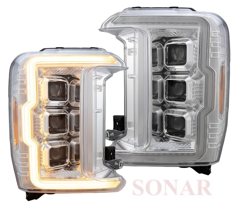 FD F25 '23-Up, Multi. LED Projector Headlight, Sequential Indicator, DRL Function (For OE Halogen Headlight) (US Type)
