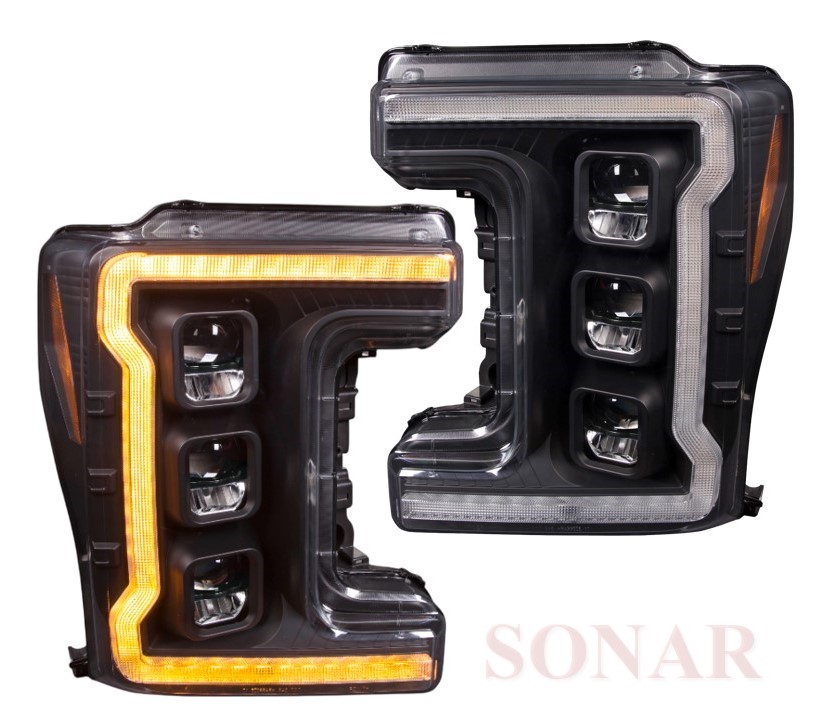FD F25 '17-'19, Multi. LED Projector Headlight, Sequential Indicator, DRL Function (For OE LED Headlight) (US Type)